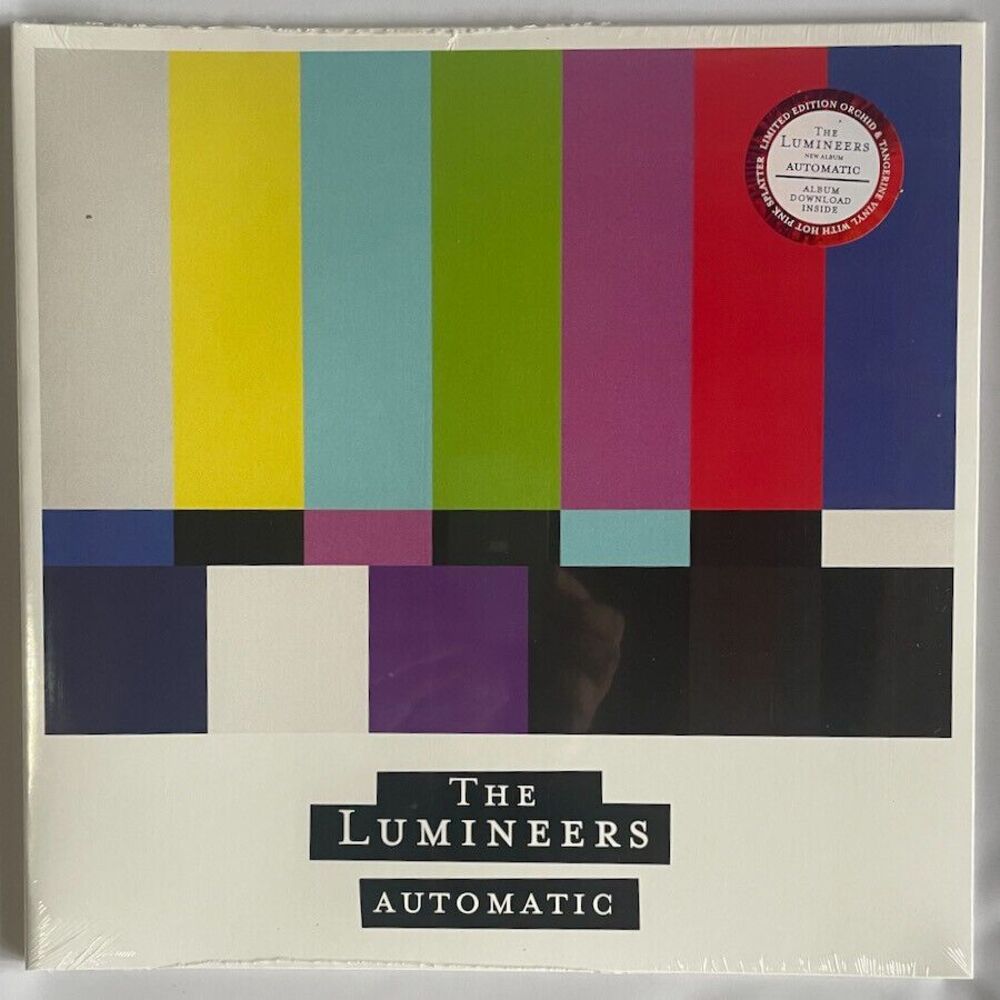 The Lumineers Automatic NEW Limited Orchid & Tangerine Vinyl LP Dualtone 2025